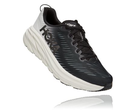 Hoka One One Rincon 3 Moški Pohodni Čevlji Črna / Bela SI-475391B